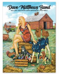 Dave Matthews Band Tinley Park 2019 (Artist Edition)