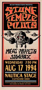 Stone Temple Pilots Cleveland 1994 (Handbill edition)