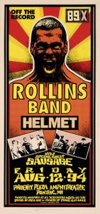 Rollins Band Pontiac 1994 (Poster edition)