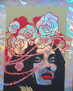 Queens Of The Stone Age Adelaide 2018 (Lava Foil Variant)