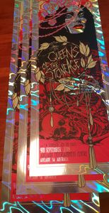 Queens Of The Stone Age Adelaide 2018 (Lava Foil Variant)