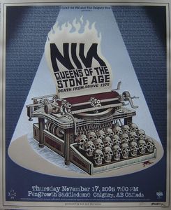 Nine Inch Nails Calgary 2005 (Brown Paper Variant)