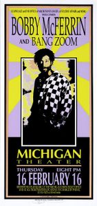 Bobby McFerrin Ann Arbor 1995 (Handbill edition)