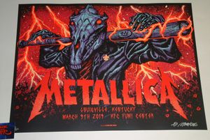 Metallica Louisville 2019 (Artist Proof)