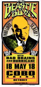 Beastie Boys Detroit 1995 (Poster edition)