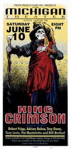 King Crimson Ann Arbor 1995 (Poster edition)