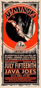 Exhibition of Rock and Roll Art Wyandotte 1995 (Handbill edition)