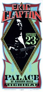 Eric Clapton Auburn Hills 1995 (Poster edition)