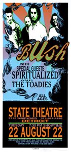 Bush Detroit 1995 (Handbill edition)