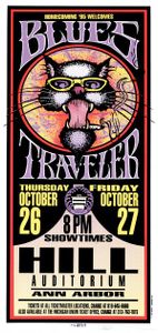 Blues Traveler Ann Arbor 1995 (Handbill edition)