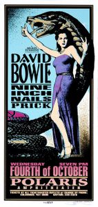 David Bowie Columbus 1995 (Handbill edition)