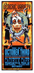 Generic Variety Show Detroit 1995 (Poster edition)