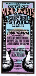 13th Annual Detroit Music Awards 1995 (Handbill edition)