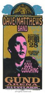 Dave Matthews Band Cleveland 1996 (Handbill edition)