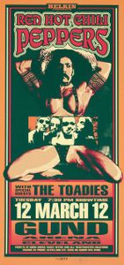 Red Hot Chili Peppers Cleveland 1996 (Poster edition)