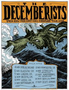 Decemberists Fall European Tour 2018