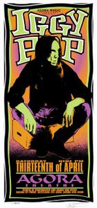 Iggy Pop Cleveland 1996 (Poster edition)