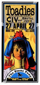 Toadies Asbury Park 1996 (Handbill edition)