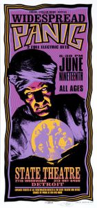 Widespread Panic Detroit 1996 (Poster edition)