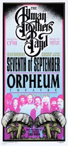Allman Brothers Band Vancouver 1996 (Poster edition)