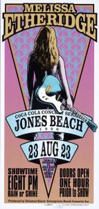 Melissa Etheridge Wantagh 1996 (Poster edition)