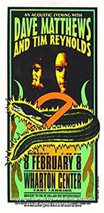 Dave Matthews and Tim Reynolds East Lansing 1996 (Handbill edition)