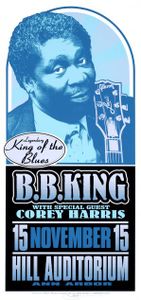 B.B. King Ann Arbor 1996 (Handbill edition)