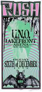 Rush New Orleans 1996 (Poster edition)
