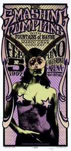 Smashing Pumpkins New Orleans 1997 (Handbill edition)