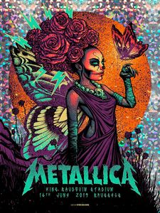 Metallica Brussells 2019 (Speckle Foil AP)