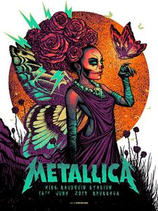 Metallica Brussells 2019 (Variant AP)