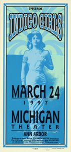 Indigo Girls Ann Arbor 1997 (Poster edition)