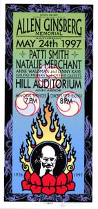 Allen Ginsberg Memorial Ann Arbor 1997 (Handbill edition)