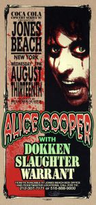 Alice Cooper Wantagh 1997 (Handbill edition)