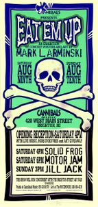 Eat Em Up Exhibition Brighton 1997 (Green Handbill edition)