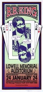 B.B. King Lowell 1998 (Poster edition)