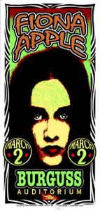 Fiona Apple Blacksburg 1998 (Handbill edition)