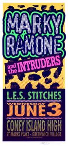 Marky Ramone and the Intruders New York 1998 (Poster edition)