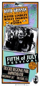 David Grisman Quintet Truckee 1998 (Handbill edition)