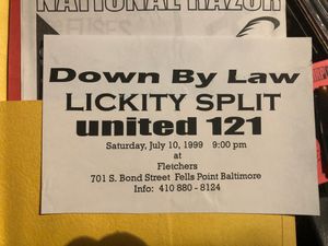 Down By Law Baltimore 1999