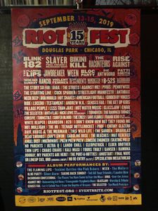 Riot Fest Chicago Promo 2019