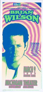 Brian Wilson Ann Arbor 1999 (Handbill edition)