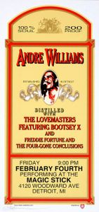 Andre Williams Detroit 2000 (Handbill edition)