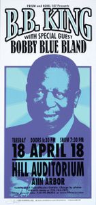 B.B. King Ann Arbor 2000 (Handbill edition)