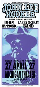 John Lee Hooker Ann Arbor 2000 (Poster edition)