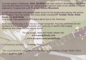 Paul Gilbody 2011