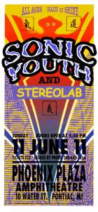 Sonic Youth Pontiac 2000 (Poster edition)