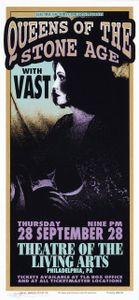 Queens of the Stone Age Philadelphia 2000 (Handbill edition)