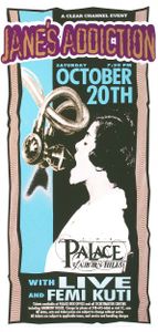 Jane’s Addiction Auburn Hills 2001 (Poster edition)