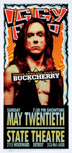 Iggy Pop Detroit 2001 (Poster edition)